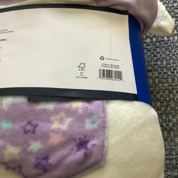 Lands' End Girl's 3 Pc Pajamas Robe Top Bottom Flame Resistant Set Size L 14-16 - Picture 7 of 11